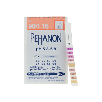 Індикаторний папір для визначення рН у забарвлених зразках PEHANON® 5,2-6,8