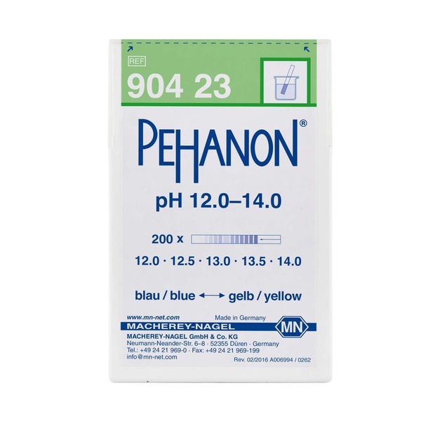 Індикаторний папір для визначення рН у забарвлених зразках PEHANON® 12,0-14,0