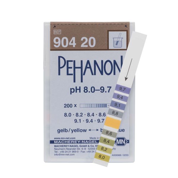 Індикаторний папір для визначення рН у забарвлених зразках PEHANON® 8,0-9,7