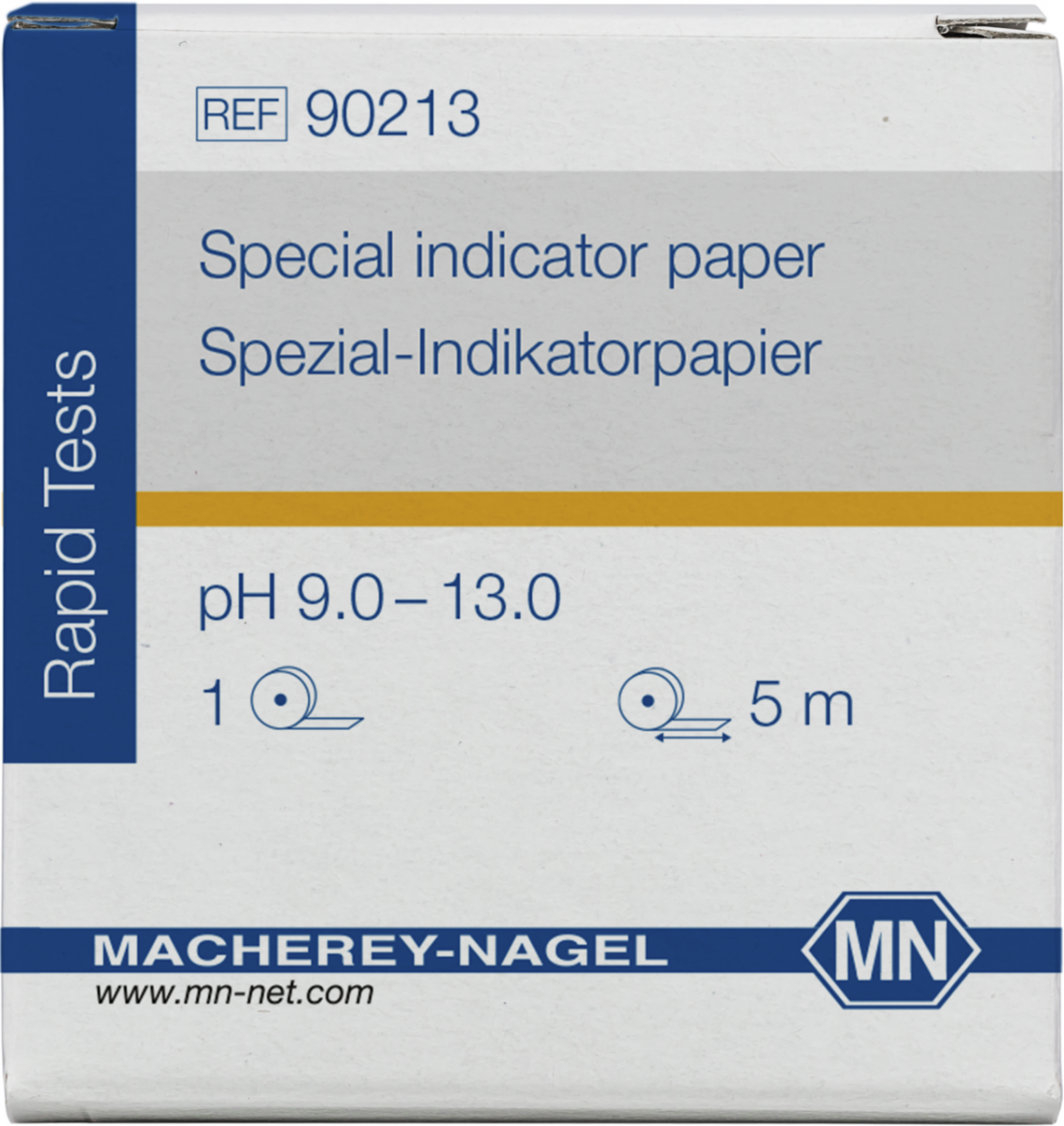 Індикаторний папір для вимірювання pH в рулоні 9,0-13,0